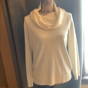 Ivory Coldwater Creek M sweater